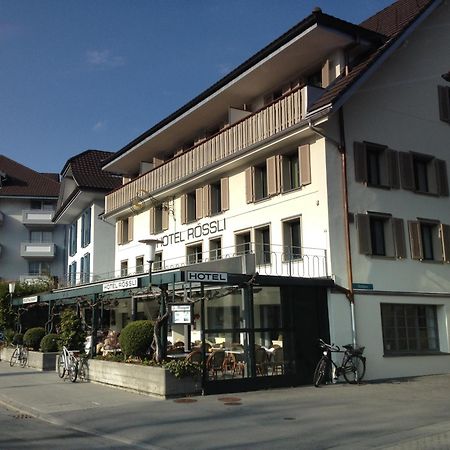 Hotel & Restaurant Roessli Stansstad Kültér fotó