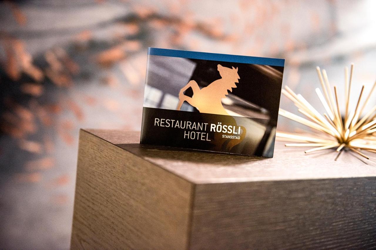 Hotel & Restaurant Roessli Stansstad Kültér fotó